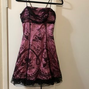 Cute mini dress Morgan and co.size m